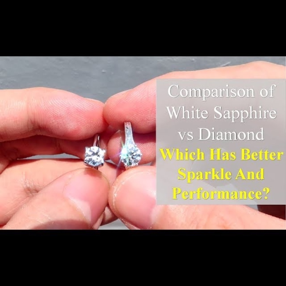Prime Diamond Alternative ✨ 1 CTW AAA+ Natural Loose White Sapphires - Picture 9 of 9